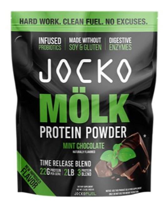 Jocko Molk Protein Powder, Mint flavor