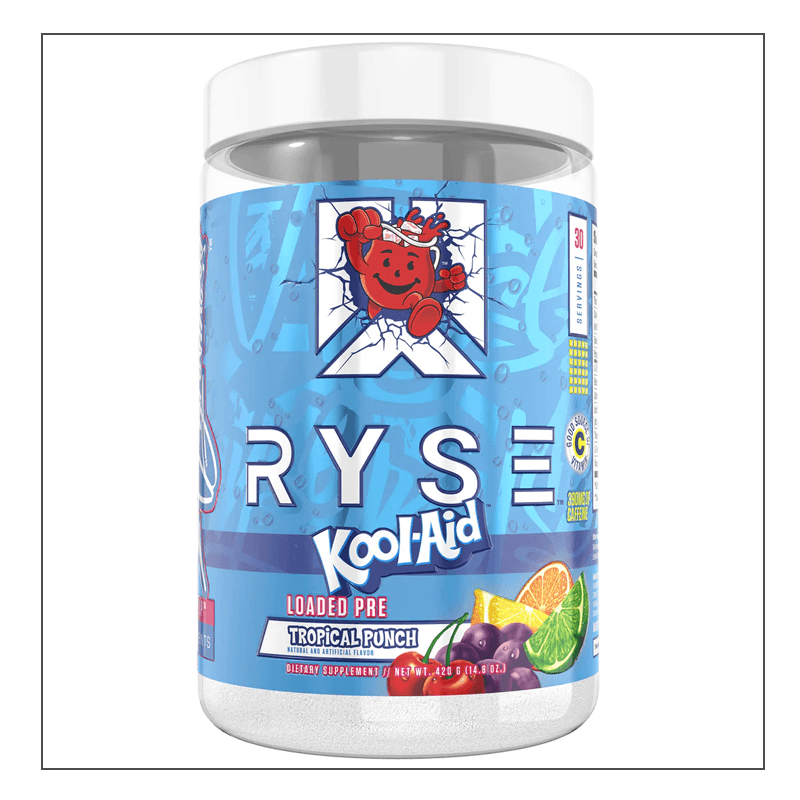 Ryse Loaded Pre Workout, Kool Aid flavor
