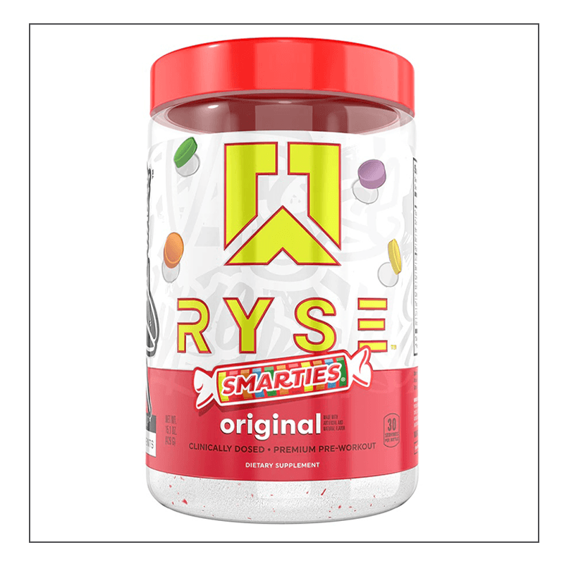 Ryse Loaded Pre Workout, Smarties flavor