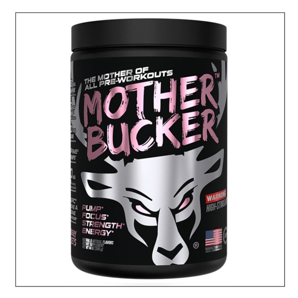 Das Labs Bucked Up Mother Bucker Pre Workout, Strawberry Super Sets flavor