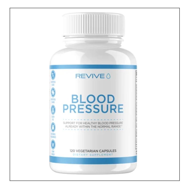 Revive Blood Pressure supplement, 120 Capsules size