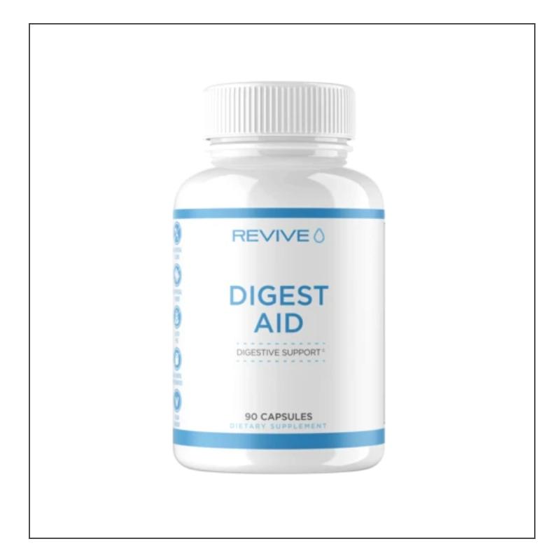 Revive Digest Aid supplement, 90 Capsules size